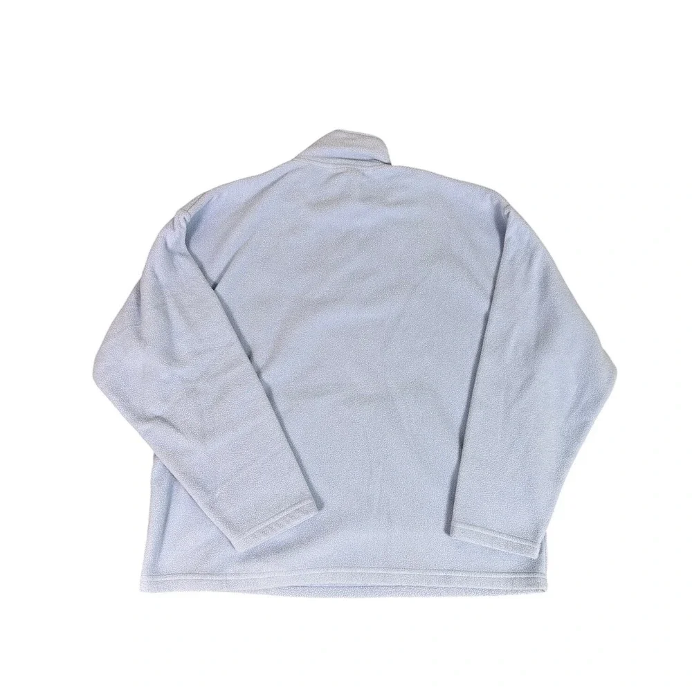 Vintage‎ Hard Rock Cafe Aruba Pullover Fleece Sweatshirt Quarter Zip Blue Size L